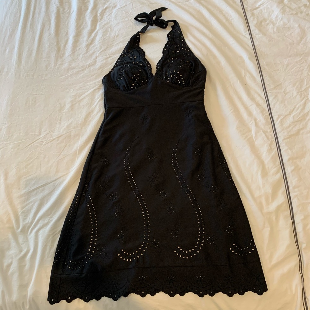 WHITE HOUSE BLACK MARKET Halter dress